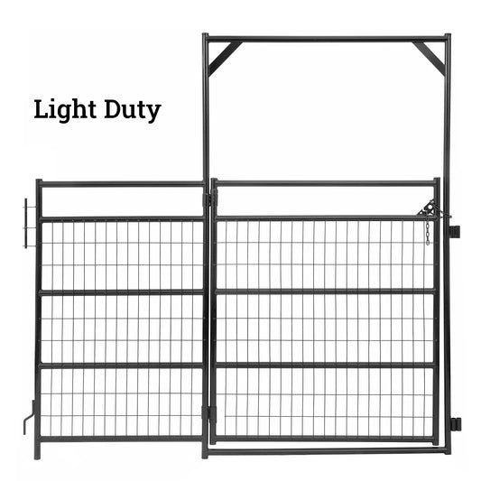 7' Light Duty Sheep & Goat Panel with Gate No. 2001