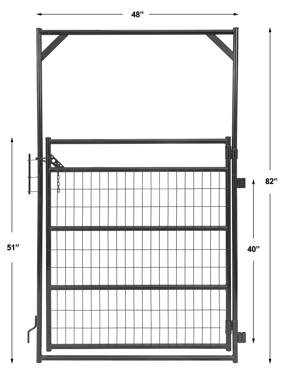 4' Light Duty Sheep & Goat Frame Gate No.2002