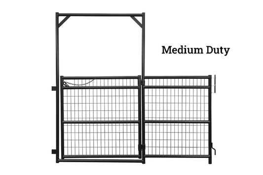 7' 5"x 4' Medium Duty Sheep & Goat Panel with Gate No. 2032