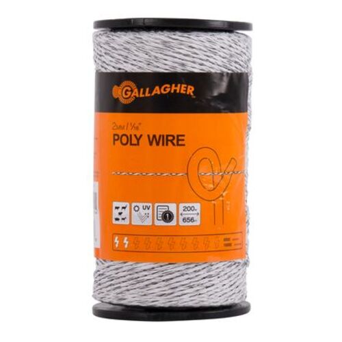 Poly Wire White 656' (1/16")